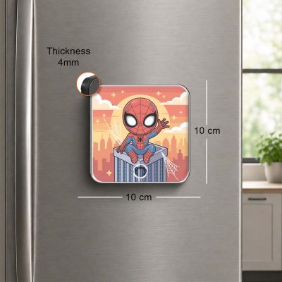 Musical Fridge Magnet Superhero Ironman Theme Magnet with Playing Song Feature Home Decoration Birthday Return Gift